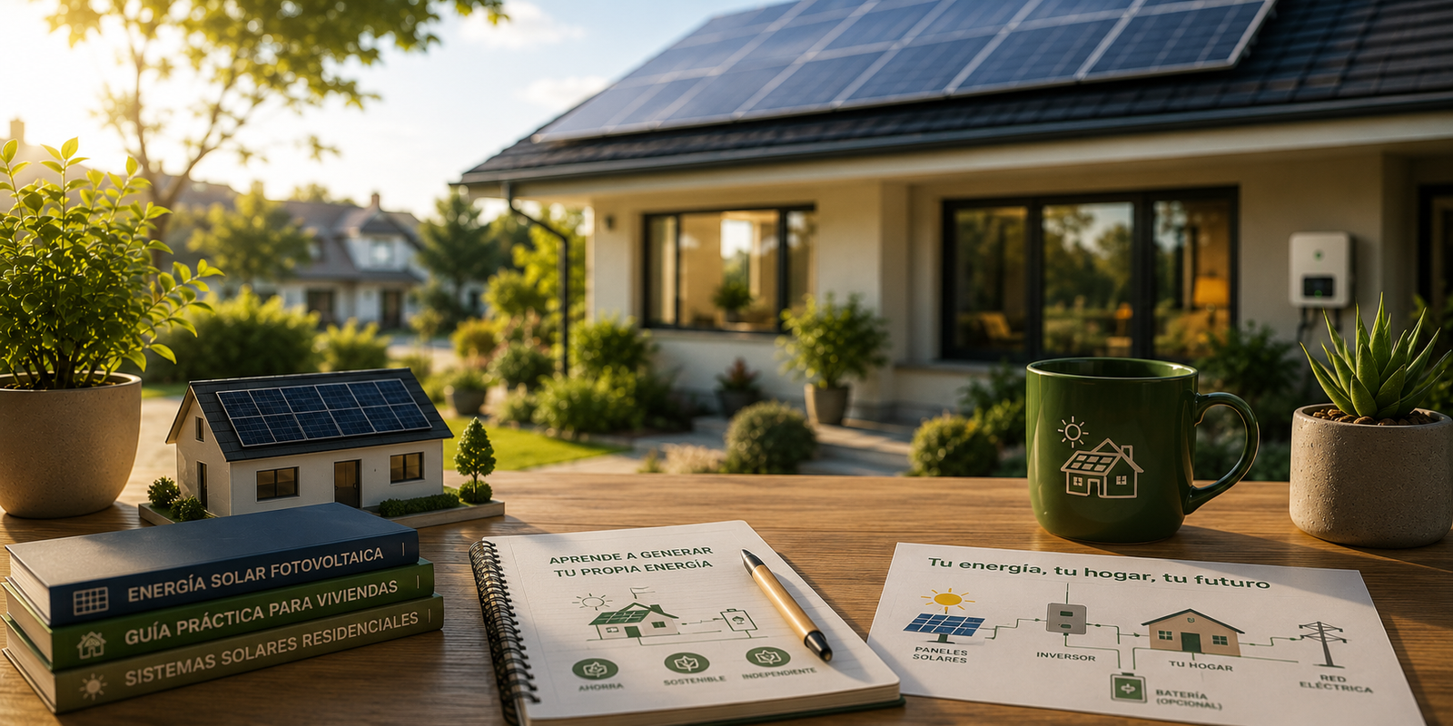 Imagen ilustrativa del curso Energía solar para viviendas
